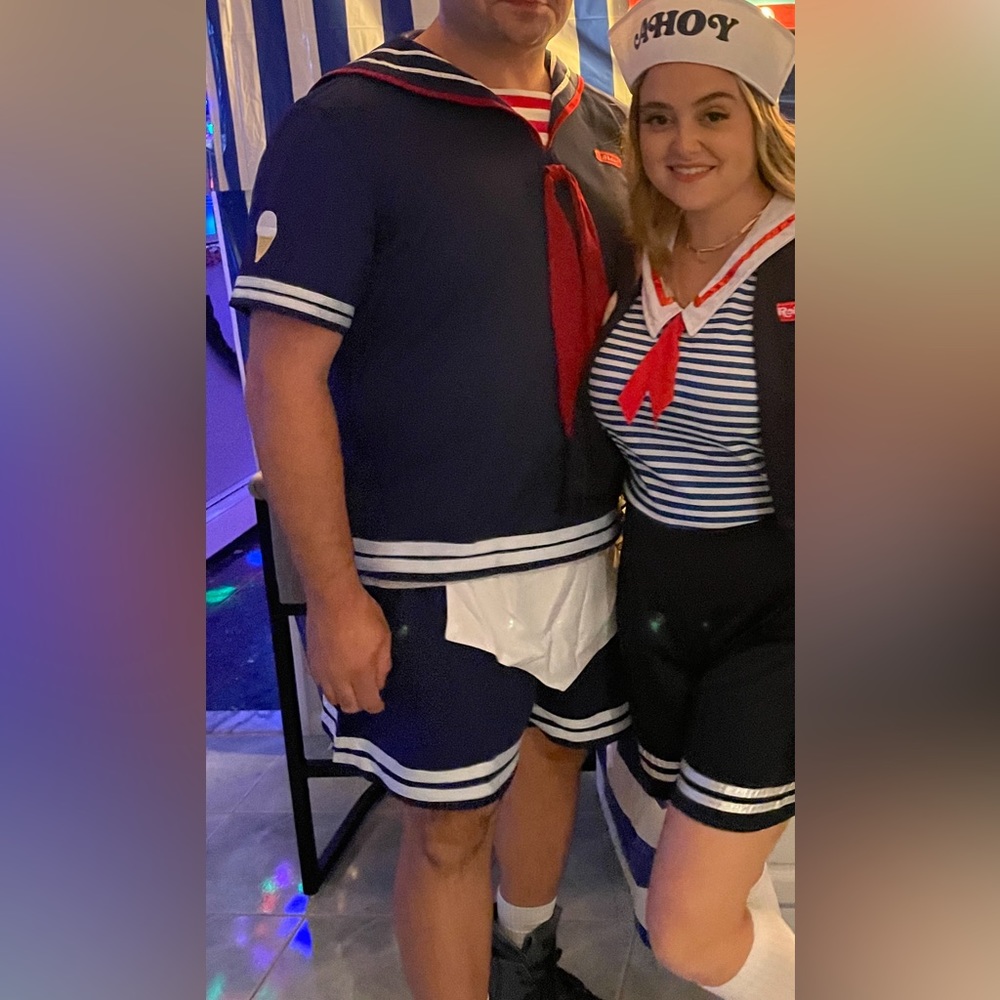 Stranger Things Men Xxl Scoops Ahoy Costume “Steve” Gem